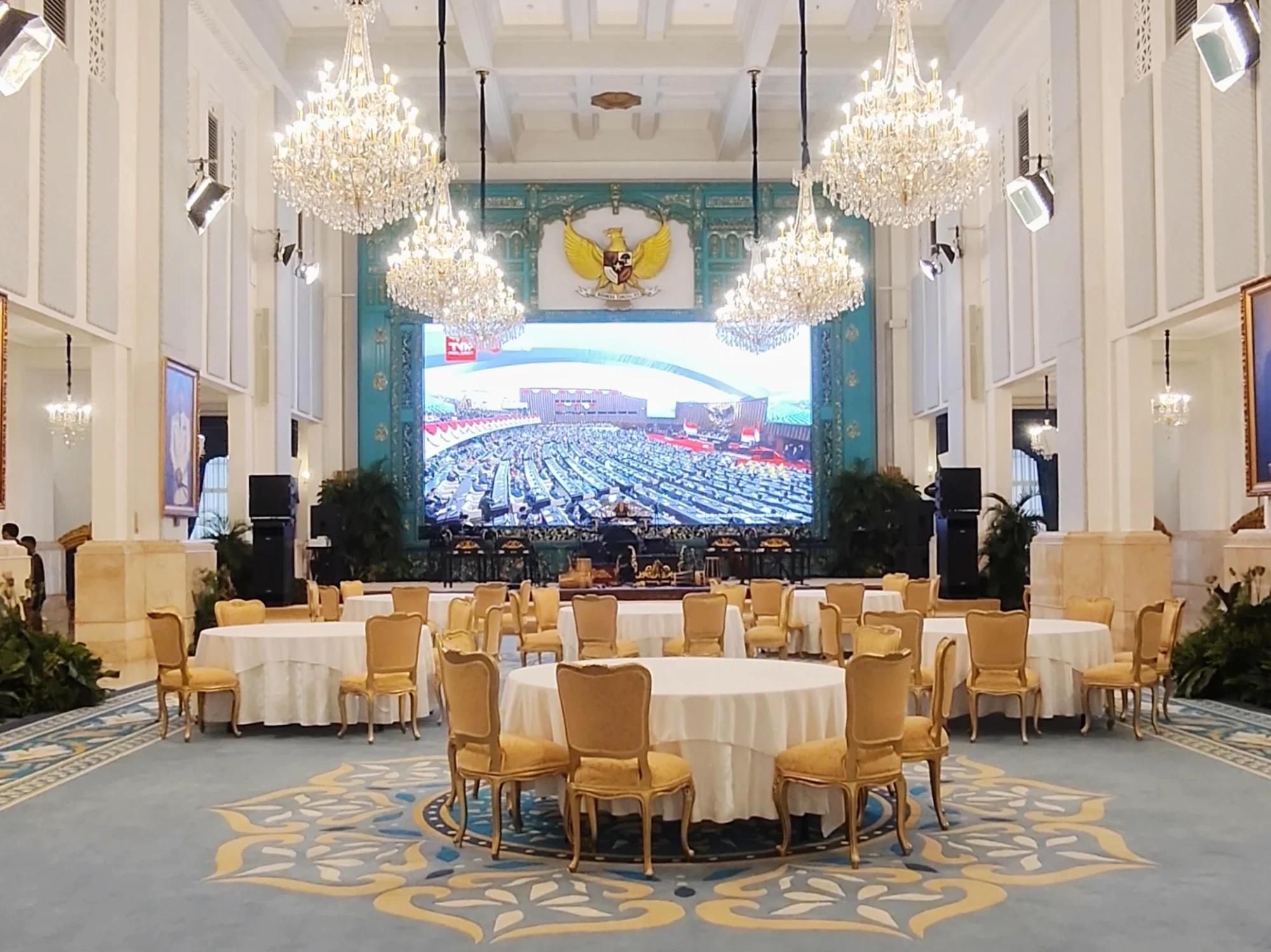 HUT RI ke-80 di Istana Negara